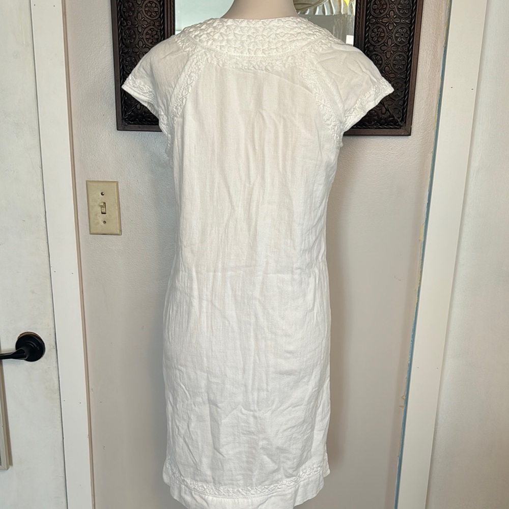 Roller Rabbit White Embroidered Dress - Picture 4 of 6